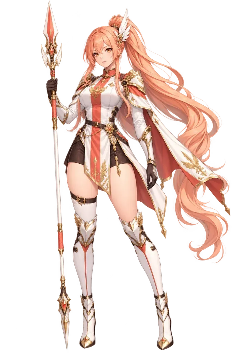 Aurelia, original Classic character illustration
