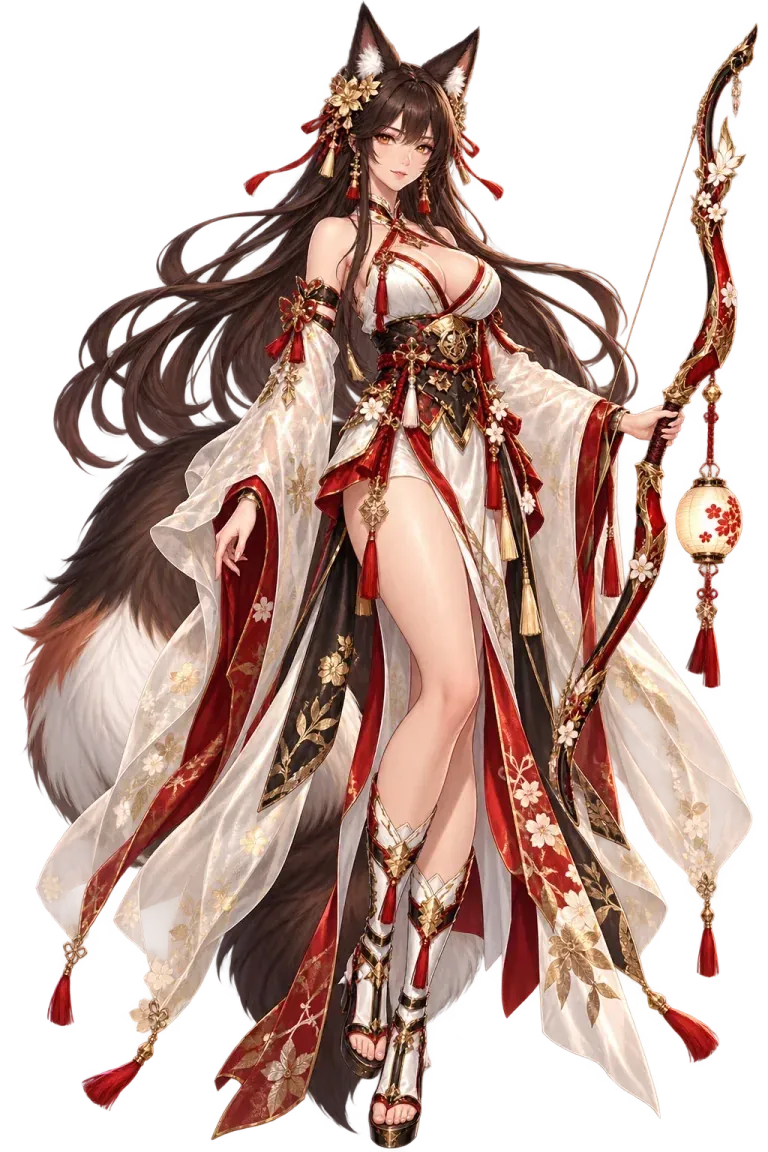 Hikari, original Classic character illustration