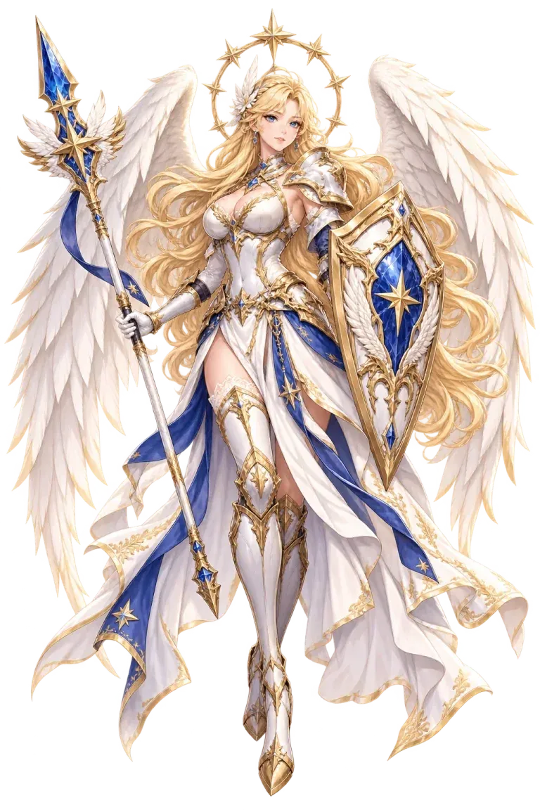 Seraphina, original Classic character illustration