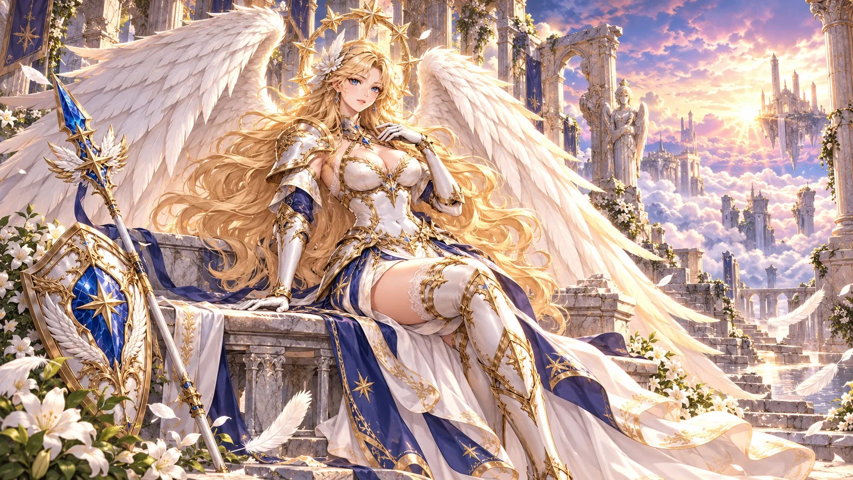 Seraphina — Behind My Wings, promotional illustration